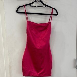Oh Polly hot pink Mini Dress